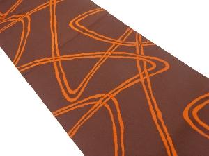 アンティーク　線描き模様織り出し袋帯（材料）